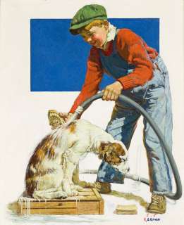 JOSEPH FRANCIS KERNAN (1878 - 1958) Dog Bath. | Swann Galleries