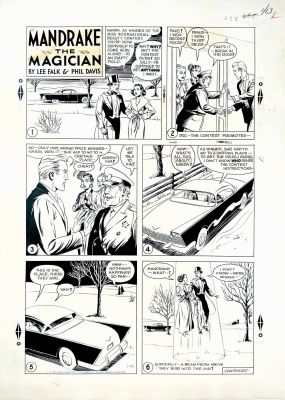 Lot 276 - FALK; DAVIS - Mandrake The Magician | Little Nemo
