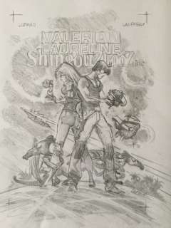 Lauffray,  Mathieu - Valerian et Laureline - Coverontwerp Shingouzlooz inc - (2017) | Catawiki