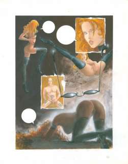 Topaz - Original page (p.23) - Les 100.000 Femmes - (2012) | Catawiki