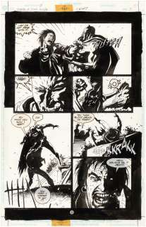 BATMAN: LEGENDS OF THE DARK KNIGHT #54 COMIC BOOK PAGE ORIGINAL ART BY MIKE MIGNOLA. | Hake’s