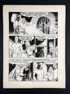 Tex n° 349 pag 24 - Civitelli - Tav. originale "Abissi" - Page volante - (1989) | Catawiki