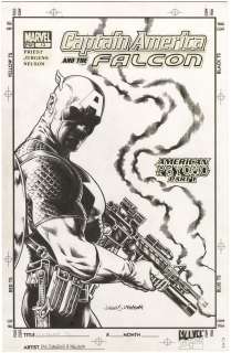 Dan Jurgens - Captain America and the Falcon #13 Cover