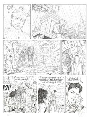 Lot 52 - DELABY né en 1961. Murena. Planche. | HVMC