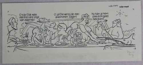 Hanco Kolk - Originele tekening - S1ngle - Épisode - (2015) | Catawiki