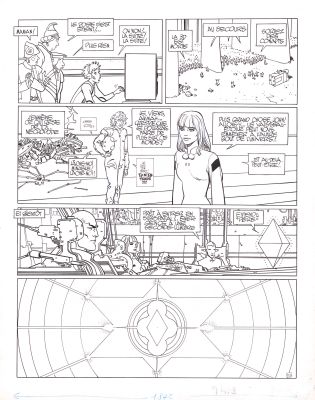 MOEBIUS - L‘Incal - Une aventure de John Difool, 1983 - Ce qui est en bas