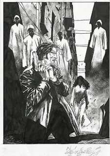  - Dampyr - Nicola Genzianella - illustrazione orig. per Torino Comics  - EO - (2011) 