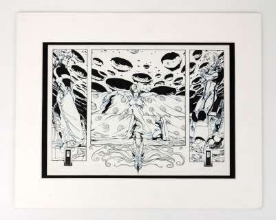 Gess Carmen Mc Callum Dessin... | GESS Carmen Mc Callum Dessin original pour un ex libris... | Vermot et Associés