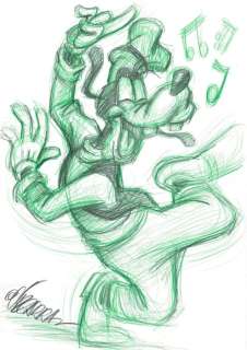 Goofy Spring Mood - Original Drawing - Joan Vizcarra - Art original | Catawiki