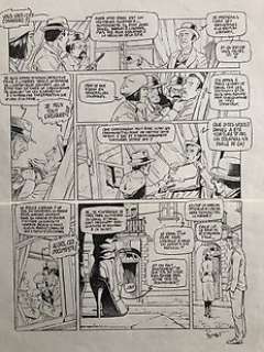 Roman, Olivier  - Originele pagina (p.14) - Harry Dickson 3 | Catawiki