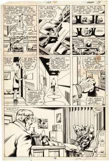 AVENGERS #189 COMIC BOOK PAGE ORIGINAL ART BY JOHN BYRNE. | Hake’s