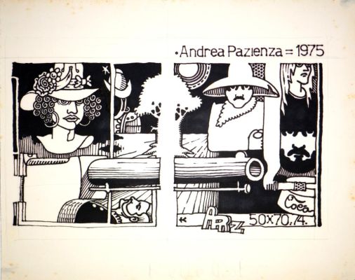 Lot 145 - PAZIENZA ANDREA - Andrea Pazienza = 1975 | Capitolium Art