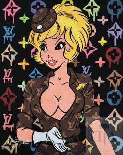 Leonardo/Natasha. Dessin orignal mashup Natasha et Vuitton.… | Dagoty