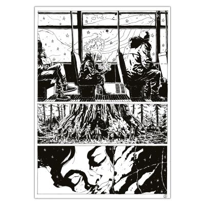 Jérémie Gasparutto | Le chemin derrière la maison - Planche originale 21 | Achetez de l’Art