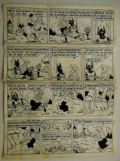 Suske en Wiske 34 - Originele pagina - De duistere diamant - (1958) | Catawiki