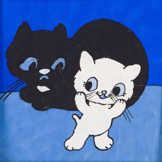 Julitta Karwowska-Wnuczak (1935) | Julitta Karwowska-Wnuczak | "Noc kota Filemona", ilustracja książkowa, 1977 | Desa Unicum