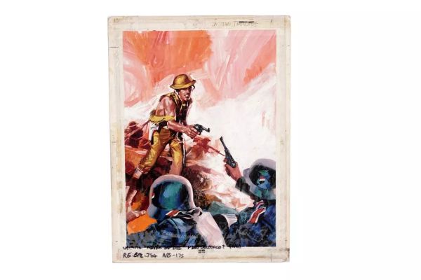 Lot 12E - War Picture Library No. 174 "Never Say Die" | Anderson & Garland