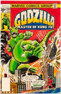 DAVE COCKRUM LOT OF THREE MARVEL UNPUBLISHED COLORIZED GAG COVERS (ANDY YANCHUS COLORIST). | Hake’s