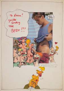 König Ralf (n. 1960) - To Rocco Siffredi. You’re simply The Best!!! | Capitolium Art