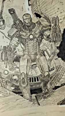 Dheeraj Verma rejected variant cover for Iornman 2.0 | eBay US (Buy It Now)