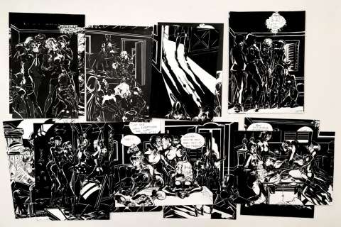 Wicz (Né En 1965).... | WICZ (né en 1965). Hommage à John Willie. Black and... | misc / divers