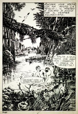 Lot 75 - MANARA MILO (n. 1945) - Page from Genius no.7 | Capitolium Art