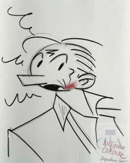 Lapone/Dessin original realise au festival d’Angouleme en… | Dagoty