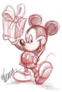 Mickey - Special Gift Just for You! - Original Sketch - Joan Vizcarra  - Art original | Catawiki