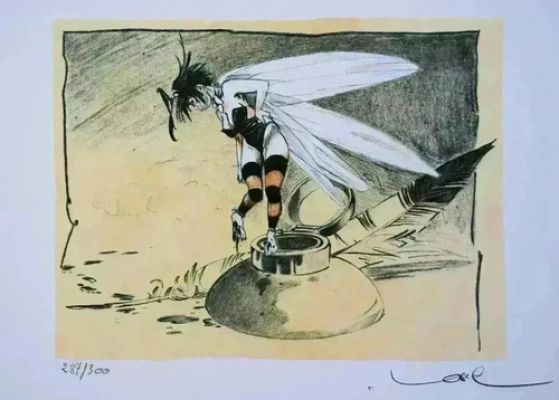 Régis Loisel: Die Fee Tinkerbell, Lithographie Signiert Zum Bleistift, 2005 | eBay Europe (Buy It Now)
