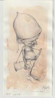 Civiello, Emmanuel - Dessin original - Gnome des puits - (2006) | Catawiki