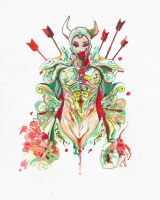 Molly Mendoza | Arrows | Athenaeum Comic Art