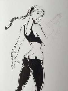 Meynet, Félix - Dessin original - Les Éternels -Â ’Uma’Â - Pour ancien projet couverture album | Catawiki