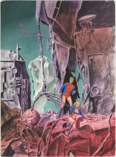 184: Morrow Perry Rhodan #19 1972 original comic art | Russ Cochran