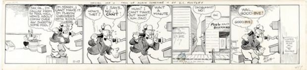 ART HUHTA Original Daily Comic Strip Mescal Ike | eBay Europe (Buy It Now)