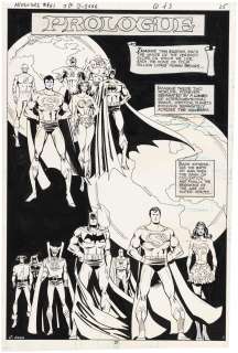ADVENTURE COMICS #461 COMIC BOOK PAGE ORIGINAL ART BY JOE STATON. | Hake’s