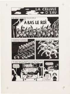 Marjane Satrapi | Persepolis (Original Book Art, page 16) | Sotheby’s