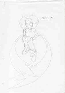 Neil Googe - Bazooka jules sketch issue 0 page 0