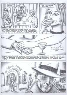 Loustal Jacques de (Né En 1956) | LOUSTAL Jacques de Â«Le sang des voyousÂ» Page 47 Â«Le sang des voyousÂ».& | Aponem