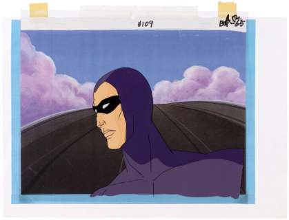 PHANTOM 2040 ORIGINAL ART PAINTED ANIMATION CEL TRIO. | Hake’s