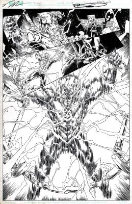 Titans vol. 2 #11 page 17 by Brett Booth | Raremarq (Buy It Now)