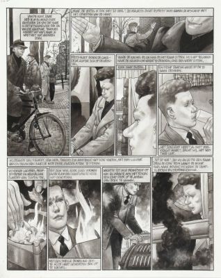 Lot 1400 - [Comics]. Matena, Dick (1943-2026). (De avonden. Vol.2, p.40). | misc / divers