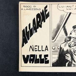 Gim Toro n. 7 - 32x strisce originali - episodio completo "Allarme nella Valle" - (1958) | Catawiki