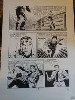 Tex n. 476  - Civitelli - tavola originale  - Page volante - (2000) | Catawiki