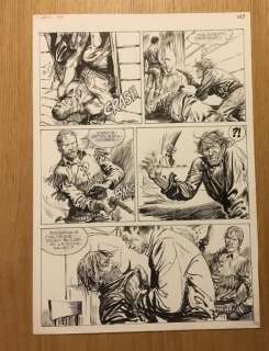 Tex - Planche originale (p.63) "Tex il grande!" - Page volante (1987) | Catawiki