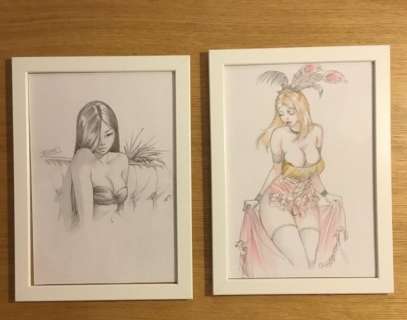 Cucca, Vincenzo - Ensemble de 2 dessins originaux - Page volante (2010) | Catawiki