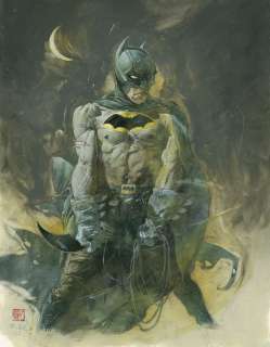 Kent Williams - Batman 2023 Illustration