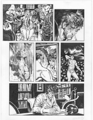 Paolo Martinello | DYLAN DOG n.478 – HARLECH ASYLUM, pag.96 | Avalon Comic Art