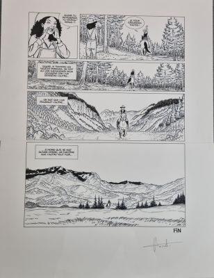 Henriet , Alain - planche originale (142) - La vallée des oubliées | Galerie des bulles
