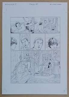  - Duarte, Carlos Rafael  - Planche originale (p.15) - Maxence T.1 - La sédition Nika - (2014) 