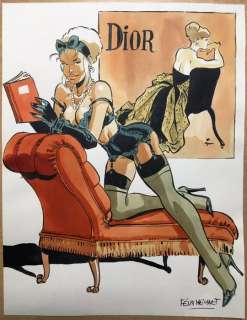 Meynet, Félix - Dessin originale couleur - Mirabelle | Catawiki